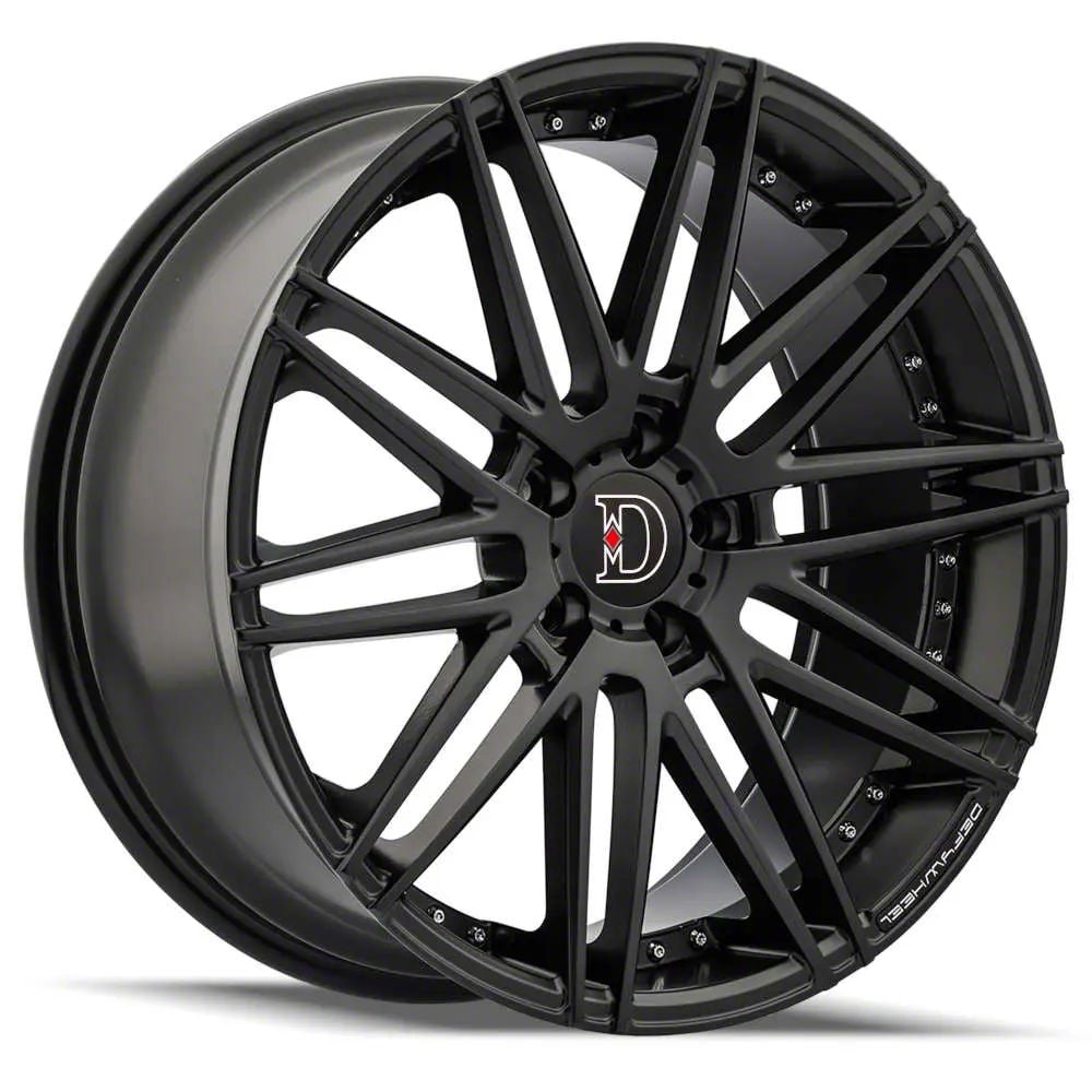 Defy Camaro D01 Satin Black Wheel; 20x9; 35mm Offset D01290547+35SB (16 ...