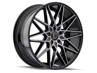 Defy D03 Gloss Black Machined with Dark Tint Wheel; 20x8.5; 32mm Offset (16-24 Camaro)