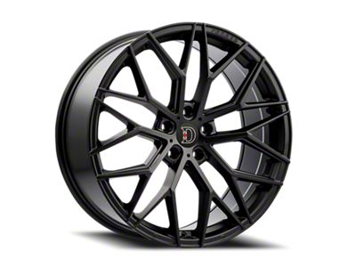 Defy D07 Gloss Black Wheel; 19x8.5; 35mm Offset (16-24 Camaro, Excluding ZL1)