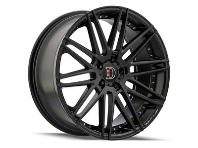 Defy D01 Satin Black Wheel; 20x9; 40mm Offset (05-09 Mustang)