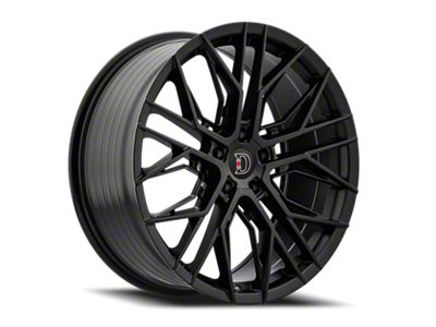 Defy D05 Satin Black Wheel; 17x7.5; 38mm Offset (99-04 Mustang)