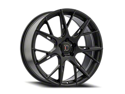 Defy D06 Satin Black Wheel; 17x7.5; 38mm Offset (99-04 Mustang)