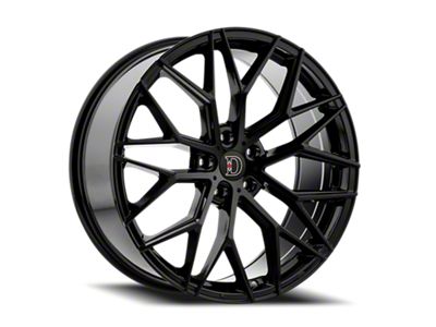 Defy D07 Gloss Black Wheel; 19x8.5; 35mm Offset (24-25 Mustang GT, EcoBoost)