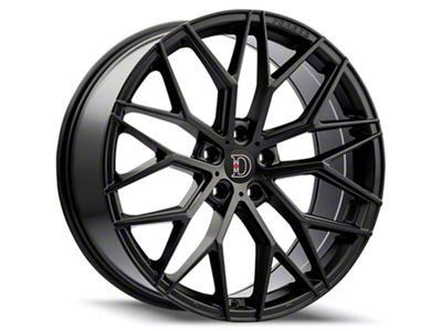 Defy D07 Satin Black Wheel; 20x8.5; 38mm Offset (05-09 Mustang)