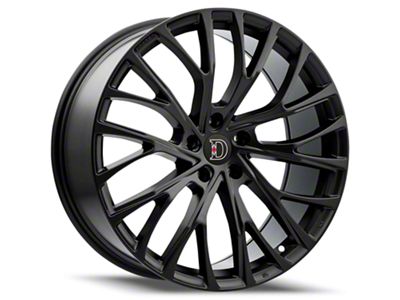 Defy D08 Satin Black Wheel; 20x8.5; 38mm Offset (05-09 Mustang)
