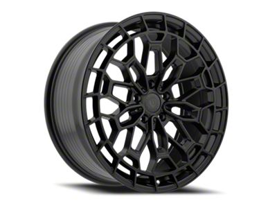 Defy D13 Satin Black Wheel; 20x8.5; 38mm Offset (24-25 Mustang GT, EcoBoost)