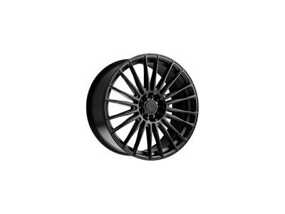 Defy D14 Gloss Black Wheel; 20x8.5; 38mm Offset (24-25 Mustang GT, EcoBoost)