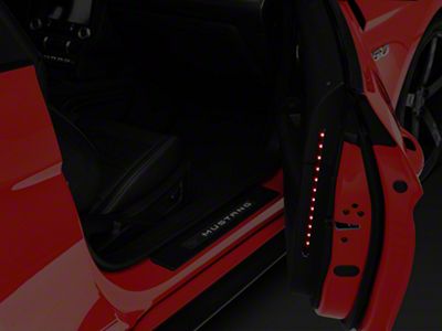 Delta Lights Door Accent LED Light Strip; Red (Universal; Some Adaptation May Be Required)