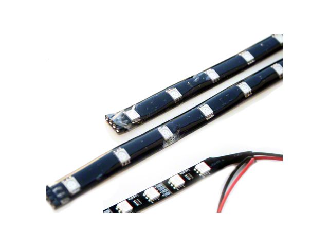 Delta Lights 12-Inch LED Accent Light Stripe; Blue (Universal; Some Adaptation May Be Required)