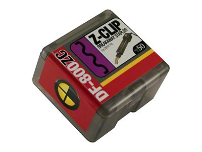 Dent Fix Hot Stapler Z Clip Staples; 50-Piece