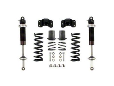 Detroit Speed Rear Coil-Over Conversion Kit with Single Adjustable Shocks (16-24 Camaro)