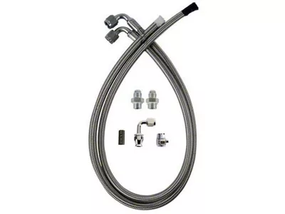 Detroit Speed Power Steering Hose Kit (79-04 Mustang)