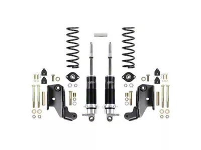 Detroit Speed Rear Coil-Over Conversion Kit with Double Adjustable Shocks (79-93 Mustang)