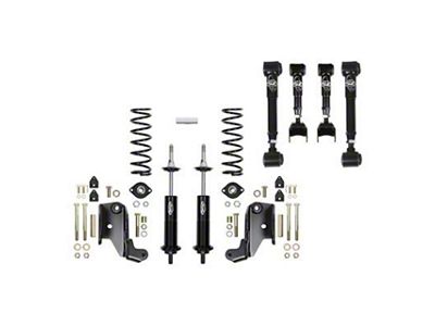 Detroit Speed Rear Suspension Speed Kit 1 with Non-Adjustable Shocks (79-93 Mustang)