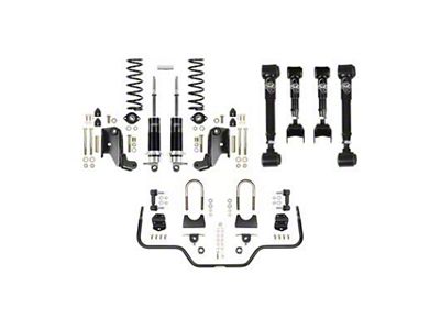 Detroit Speed Rear Suspension Speed Kit 2 with Non-Adjustable Shocks (79-93 Mustang)