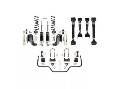 Detroit Speed Rear Suspension Speed Kit 2 with Single Adjustable Shocks (79-93 Mustang)