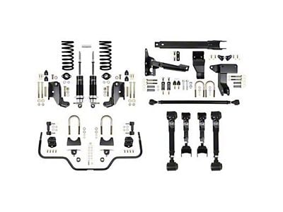 Detroit Speed Rear Coilover Shock Kit 79-93 Mustang