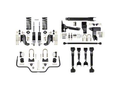 Detroit Speed Rear Suspension Speed Kit 3 with Single Adjustable Shocks (79-93 Mustang)