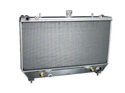 DeWitts HP Series Direct Fit Radiator; Natural Finish (10-11 Camaro)
