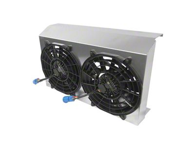 DeWitts Dual Cooling Fan Upgrade for Pro Series Short Radiators (05-13 Corvette C6)
