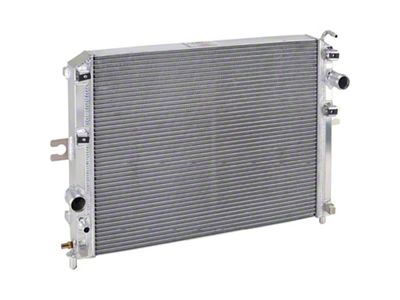 DeWitts HP Series Direct Fit Radiator; Black Finish (14-19 Corvette C7)