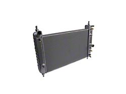 DeWitts Pro Series Short Direct Fit Radiator; Natural Finish (05-13 Corvette C6, Excluding 2012 w/ Z07 Package)