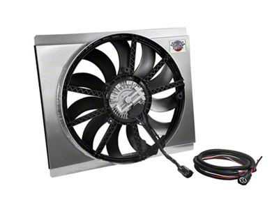 DeWitts Brushless Radiator Fan Kit; 19-Inch (79-93 Mustang)