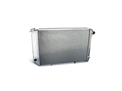 DeWitts HP Series Direct Fit Radiator; Natural Finish (79-93 Mustang w/ Manual Transmission)