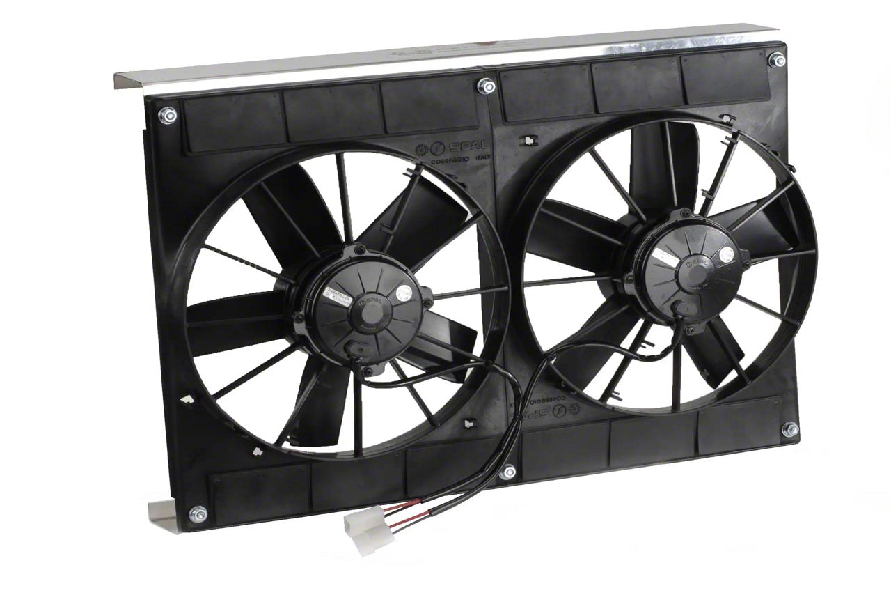 DeWitts Corvette Dual Cooling Fan Upgrade for Pro Series Radiators 32
