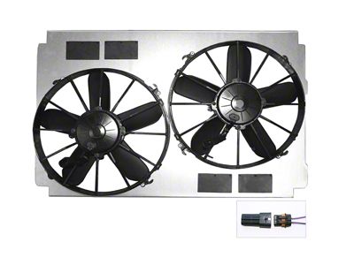 DeWitts Dual Cooling Fan Upgrade for Superchargers (97-04 Corvette C5)