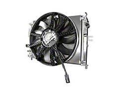 DeWitts HP Series Direct Fit Radiator; Natural Finish (14-19 Corvette C7)