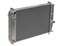 DeWitts Pro Series Direct Fit Radiator with Internal Engine Oil Cooler; Natural Finish (97-04 Corvette C5 w/o Factory Engine Oil Cooler)