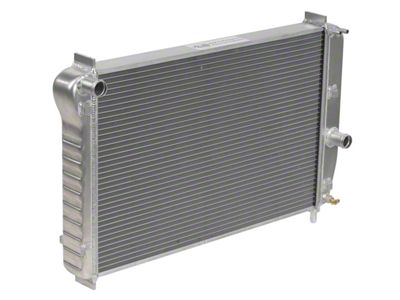 DeWitts Pro Series Direct Fit Radiator; Natural Finish (97-04 Corvette C5 Base w/ Manual Transmission)