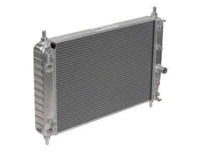 DeWitts Pro Series Direct Fit Radiator; Natural Finish (05-06 Corvette C6 w/ Z51 Package; 07-09 Corvette C6 w/ Wet Sump Engines)