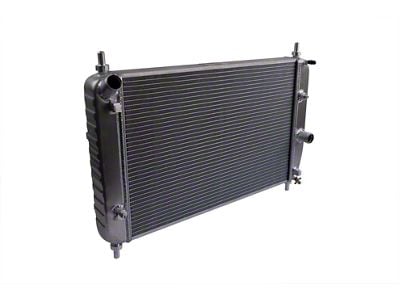 DeWitts Pro Series Direct Fit Radiator; Natural Finish (05-13 Corvette C6 Base w/ Manual Transmission & w/o Z51 Package)