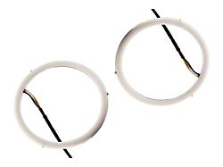 Diode Dynamics HD Fog Light LED Halo Rings; White (10-13 Camaro)