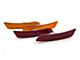 Diode Dynamics LED Front and Rear Side Marker Lights; Amber/Red (16-24 Camaro)