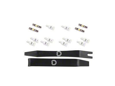 Diode Dynamics Stage 1 LED Interior Lighting Kit; Cool White (10-15 Camaro)