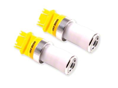 Diode Dynamics Amber Front Turn Signal LED Light Bulbs; 3157 HP48 (08-14 Challenger)