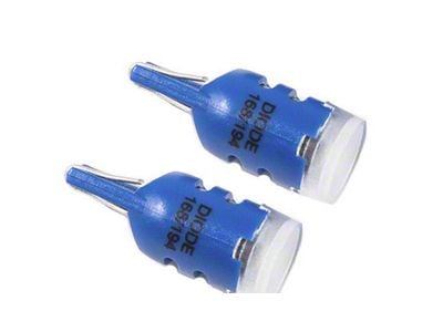 Diode Dynamics Blue LED Door Light Bulbs; 194 HP5 (15-23 Challenger)
