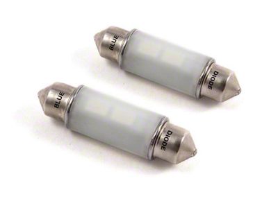 Diode Dynamics Blue LED Map Light Bulbs; 39mm HP6 (08-23 Challenger)