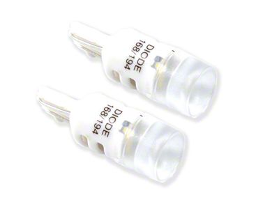 Diode Dynamics Cool White LED Side Marker Light Bulbs; 194 HP3 (08-14 Challenger)