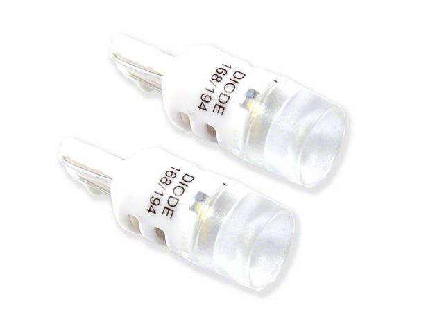 Diode Dynamics Cool White LED Side Marker Light Bulbs; 194 HP3 (08-14 Challenger)