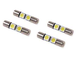 Diode Dynamics Cool White LED Vanity Light Bulbs; 28mm SMF2 (15-23 Challenger)