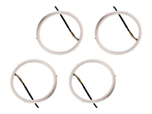 Diode Dynamics HD LED Halo Rings; Red (08-14 Challenger)
