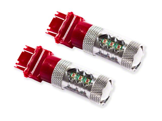 Diode Dynamics Red LED Tail Light Bulbs; 3157 XP80 (08-14 Challenger)