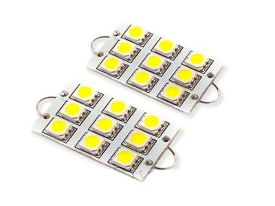 Diode Dynamics Cool White LED Trunk Light Bulbs; 44mm SML9 (06-23 Charger)