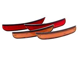 Diode Dynamics LED Front and Rear Side Marker Lights; Amber (15-23 Charger)