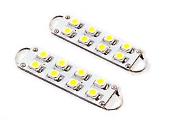 Diode Dynamics Red LED Trunk Light Bulbs; 44mm SML8 (06-23 Charger)
