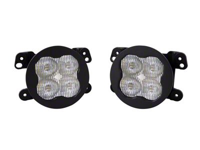 Diode Dynamics SS3 Max Type M ABL LED Fog Light Kit; White SAE Fog (11-14 Charger)